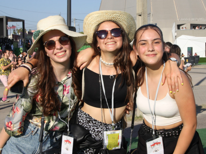 Vencedores da AJO no NOS Alive