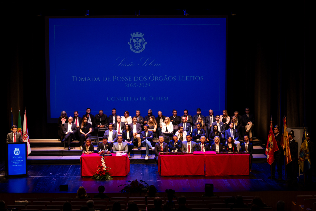Sessão Solene de Tomada de Posse dos Órgãos Eleitos do Concelho de Ourém para o Mandato 2025-2029