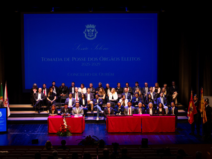 Sessão Solene de Tomada de Posse dos Órgãos Eleitos do Concelho de Ourém para o Mandato 2025-2029