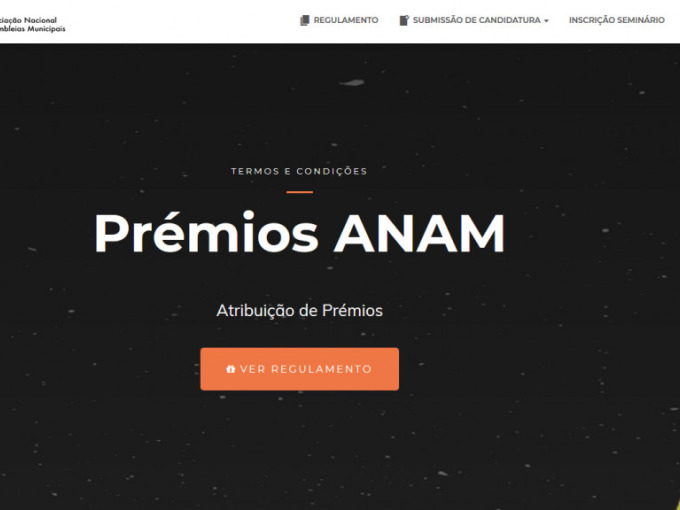 CANDIDATURA PARA OS PRÉMIOS ANAM